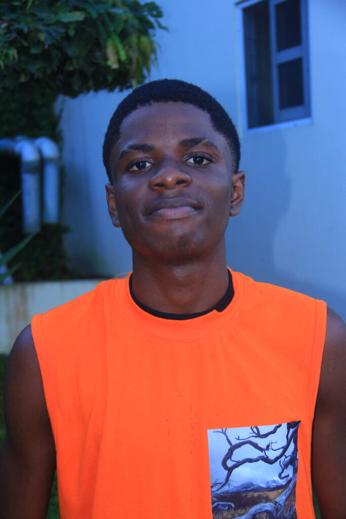 Portrait of a young man looking away from the camera
