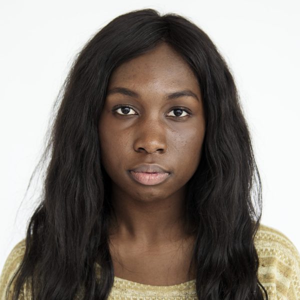 Portrait of a smiling young woman
