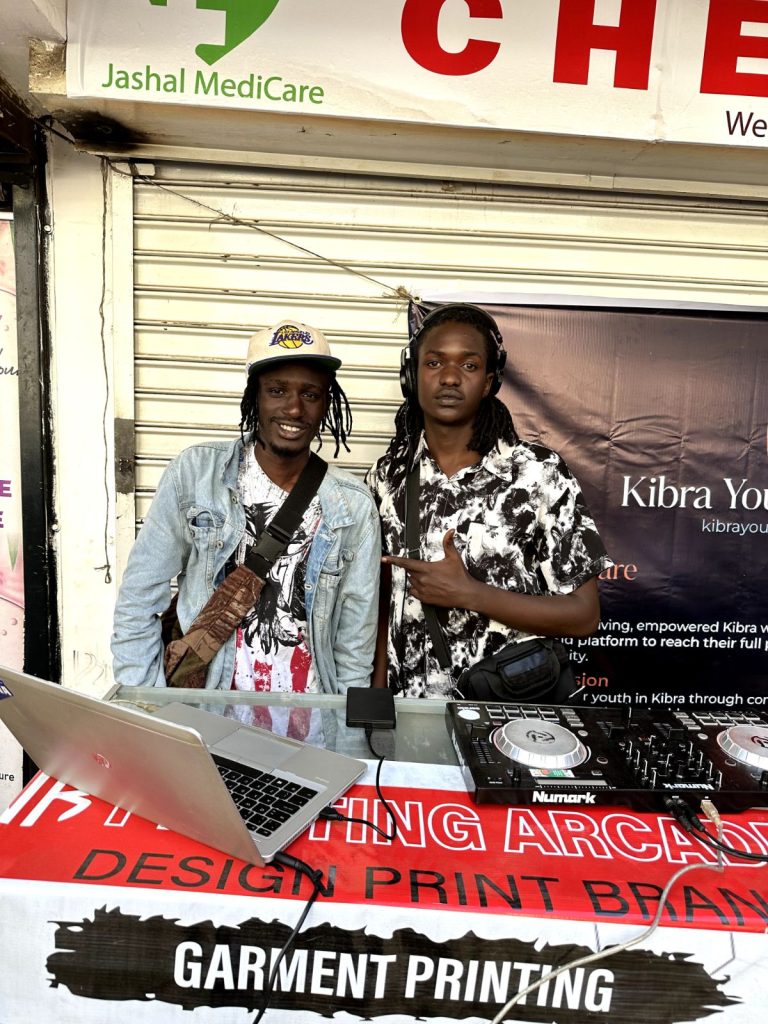 Kibra Youth Network community day in Kibera