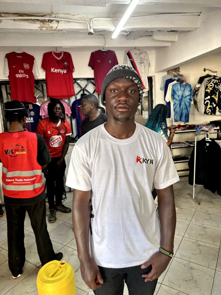 Kibra Youth Network community day in Kibera